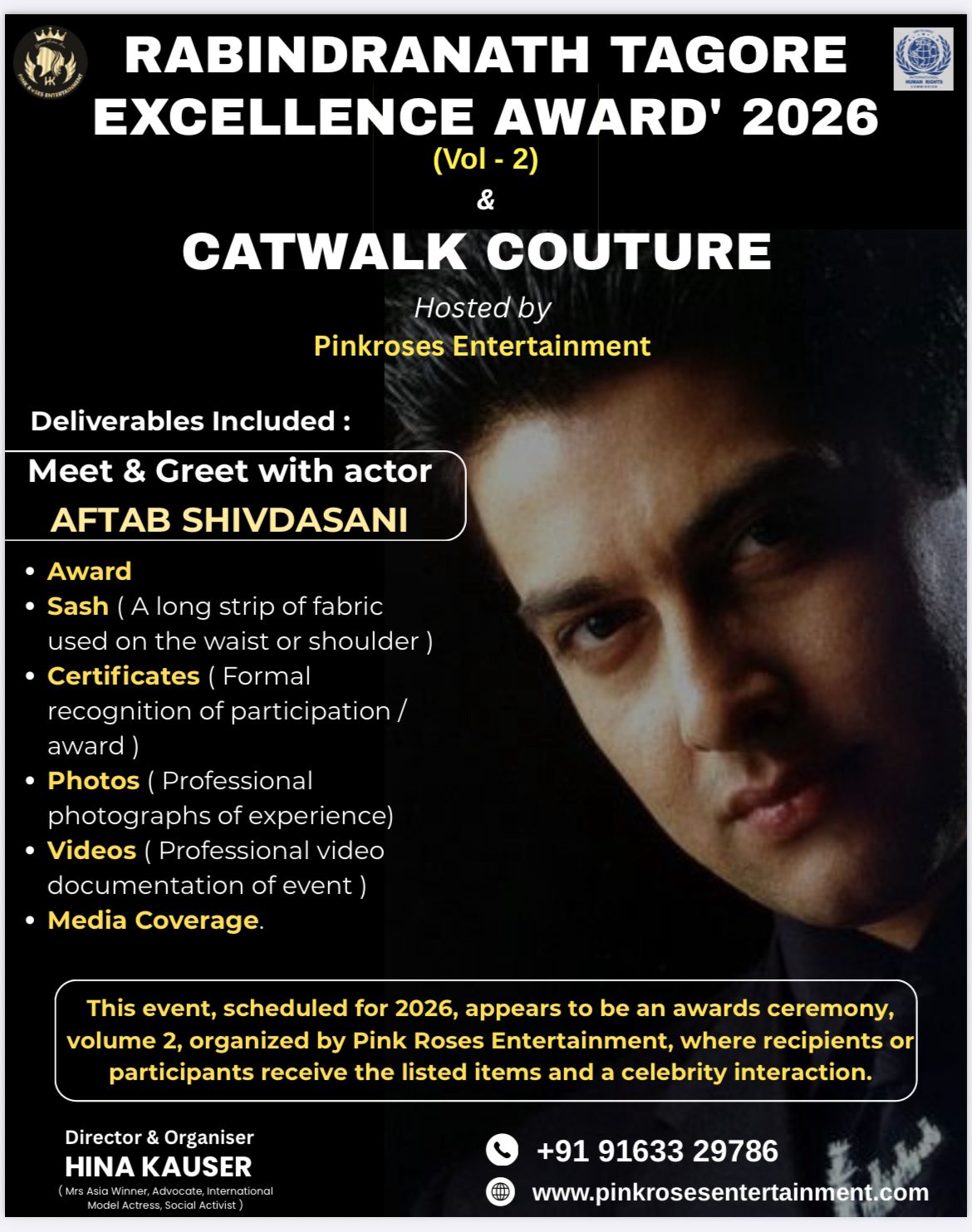 Rabindranath Excellence Award 2026 (Volume 2) and the dazzling Catwalk Couture event Photo 1